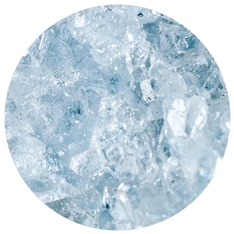 Mineralkristall in der Nahaufnahme