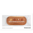 Ein Holztablett mit verschiedenen Kapseln