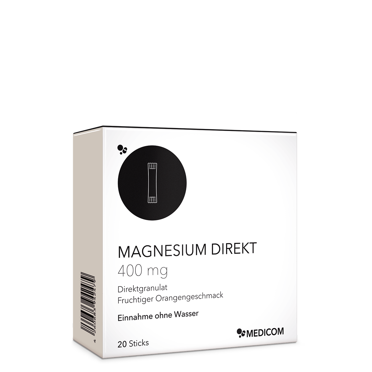 Magnesium Direkt 400 mg Packung von vorne