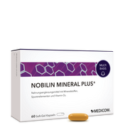 Die Vorderansicht der Produktpackung von Nobilin Mineral Plus® 