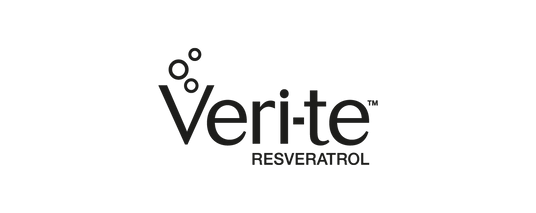 Das Logo von Veri-te TM . Es steht für hochwertiges trans-Resveratrol.