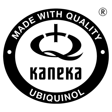 Das Logo von Kaneka, Markenrohstofflieferant von QH, bioaktives Q10
